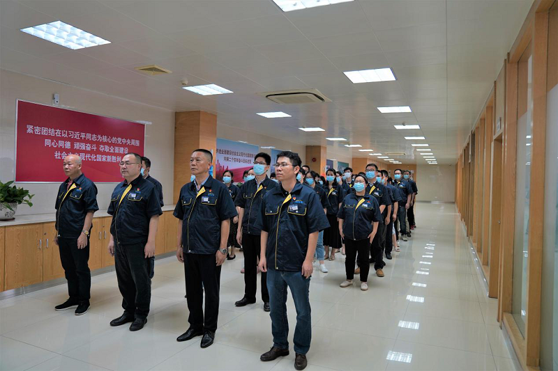 喜迎二十大 奮進(jìn)新征程 ——記廣州廣日物流有限公司黨總支升旗儀式